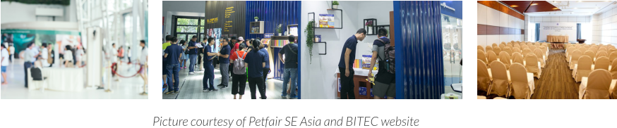 Picture courtesy of Petfair SE Asia and BITEC website